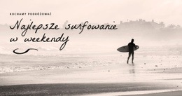 Najlepsze Weekendy Surfingowe - Prosty Motyw WordPress