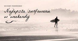 Najlepsze Weekendy Surfingowe – Strona Docelowa HTML5