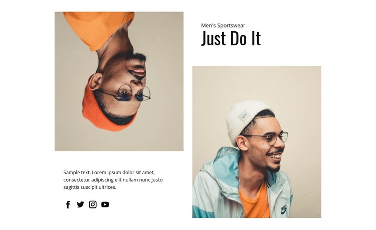 Low-priced sportswear Webflow Template Alternative