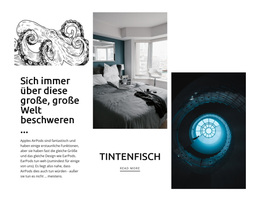 WordPress-Theme Meeresthema Im Innenraum Für Jedes Gerät