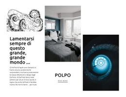 Tema Dell'Oceano All'Interno - Mockup Del Sito Web Per Qualsiasi Dispositivo