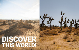 Endless Deserts - Joomla Website Template