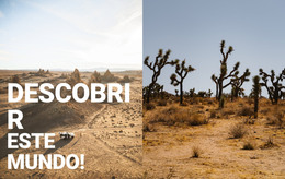 Site HTML Para Desertos Sem Fim