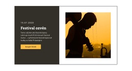 Hudební Festival A Zábava – Šablona Webu