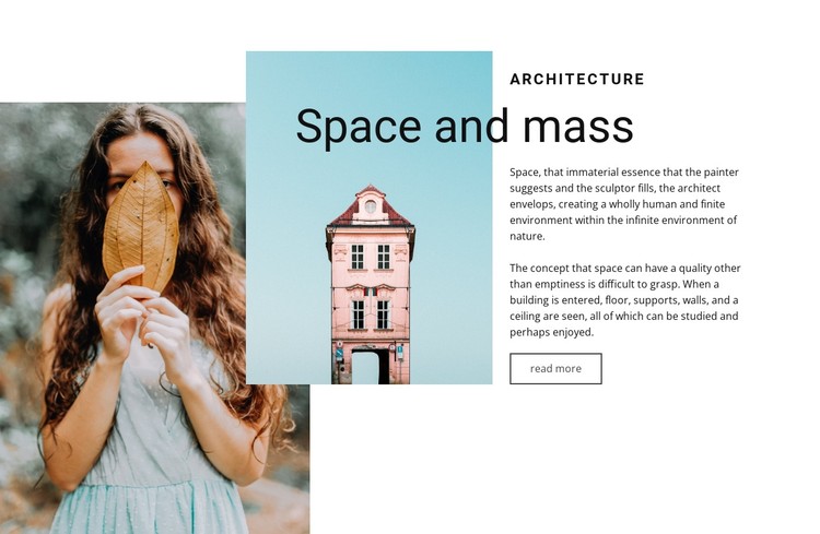 Public space design CSS Template
