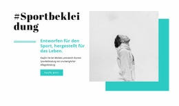 Die Besten Sportswear-Marken - Mehrzweck-Webdesign