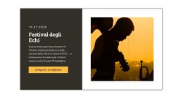 Festival Di Musica E Intrattenimento - Bellissimo Design Del Sito Web