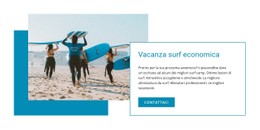 Cheep Surf Holiday Modello Di Sito Web CSS