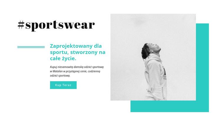 Najlepsze marki odzieży sportowej Motyw WordPress