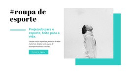 As Melhores Marcas De Roupas Esportivas - HTML Layout Builder