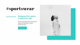 De Bästa Märkena För Sportkläder - HTML Layout Builder