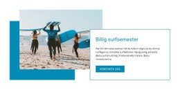 Japp Surfsemester CSS-Webbplatsmall