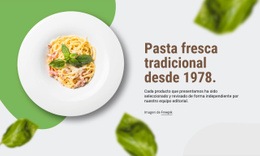 Pasta Tradicional - HTML Designer