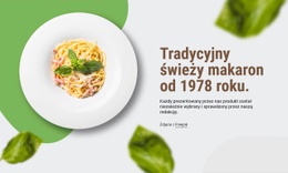 Makaron Tradycyjny - HTML Designer