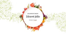 Zeleninové Menu – Šablona Prémiového Webu Pro Firmy