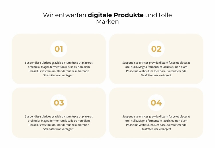 Entwickeln Sie Ihre Ideen Landing Page