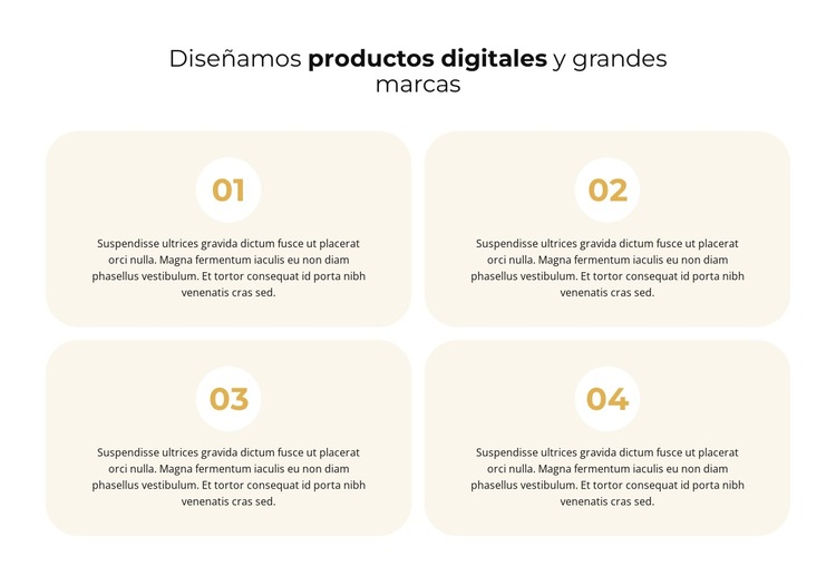 Desarrolla tus ideas Plantilla de sitio web