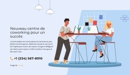 Un Nouveau Pas Vers Le Futur - Maquette De Site Web Professionnel