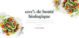 Bonté Biologique : Modèle D'Une Page Facile À Utiliser