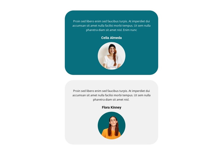 Two good opinions HTML5 Template