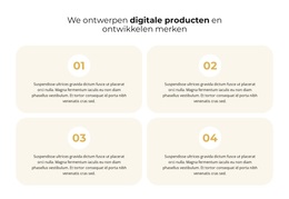 Werk Je Ideeën Uit - Exclusief WordPress-Thema