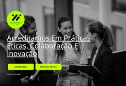 Serviços De Dados E Análises - HTML Website Maker