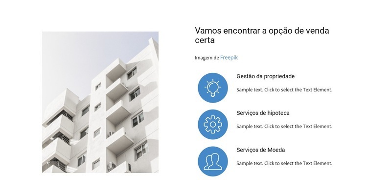 Estas são as principais tarefas Construtor de sites HTML