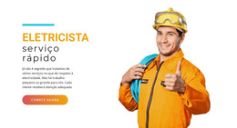 Serviço Elétrico Rápido - Download De Modelo HTML