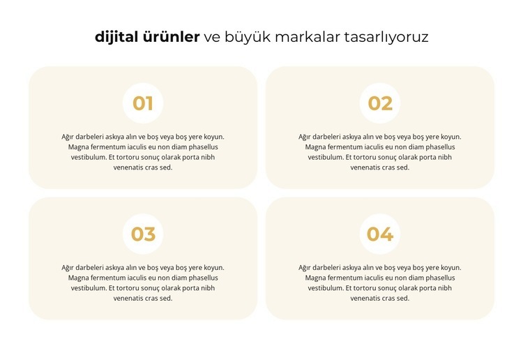 Fikirlerinizi geliştirin Web Sitesi Mockup'ı