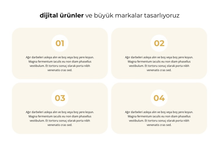 Fikirlerinizi geliştirin WordPress Teması