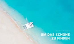 Reisen Sie Entspannende Touren Kostenlose CSS-Websitevorlage