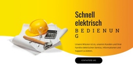 Elektrische Dienstleistungen Spezialseiten