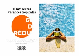 Paradis Tropical - Conception De Site Moderne