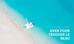 Modèle HTML5 Le Plus Créatif Pour Voyage Relax Tours