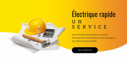 Services Électriques - Modèle De Site Web Joomla