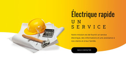 Services Électriques - Page De Destination