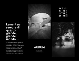 Arte Moderna Aurum Progettazione Di Siti Web