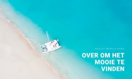 Reis Ontspannen Rondleidingen Gratis CSS-Websitesjabloon