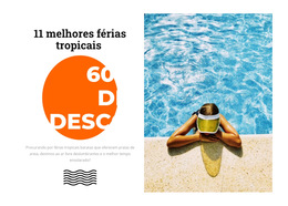 Paraíso Tropical - Tema Do Site Pronto