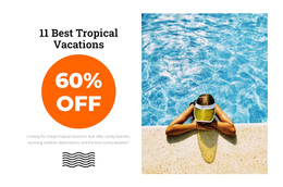 Tropical Paradise Template