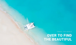 Travel Relax Tours - Landing Page