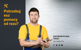 Inspiracja Do Strony Internetowej Dla Usługi Przebudowy Domu