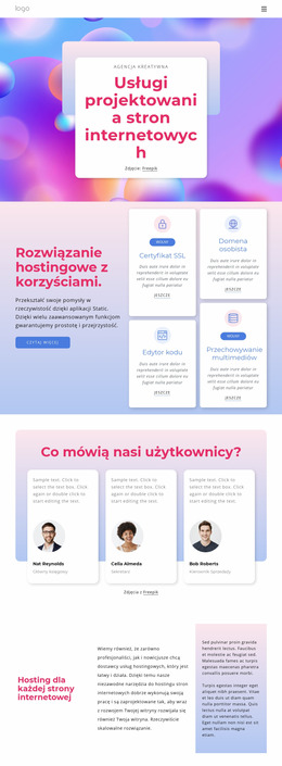 Projekt Strony Internetowej Wraz Z Hostingiem