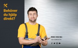 Hemrenoveringstjänster - Webbplatsmall Gratis Nedladdning