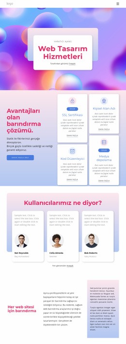 Hosting Ile Web Sitesi Tasarımı