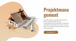 Premium-Website-Design Für Bauprojektmanagement