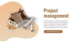 Beheer Van Bouwprojecten - HTML5-Sjabloon, Responsief, Gratis