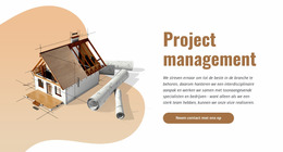 Beheer Van Bouwprojecten - Joomla-Websitesjabloon