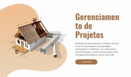 Gestão De Projetos De Construção - Construtor De Sites Profissionais Personalizáveis