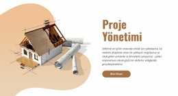 İnşaat Proje Yönetimi - Özelleştirilebilir Profesyonel Web Sitesi Oluşturucu